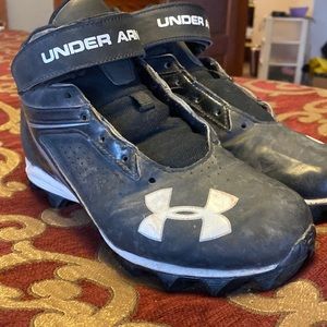 Youth Boys Baseball Football Cleats Size 6.5 Under Armour